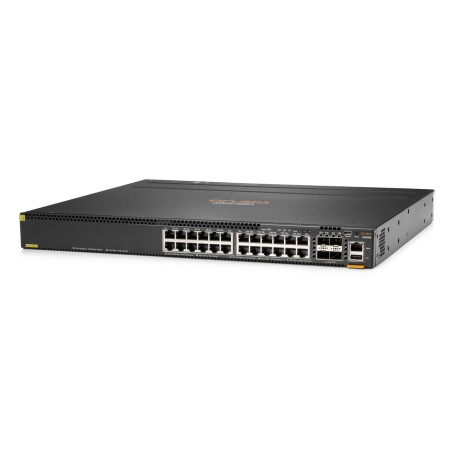 Switch HP Aruba CX 6300M 24 Puertos Gigabit PoE 4SFP56 Capa 3 Administrable JL662A