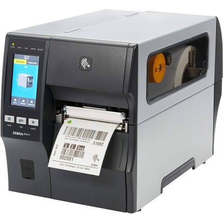 Impresora Zebra ZT411 De Etiquetas Transferencia Termica 203dpi Serial USB Ethernet