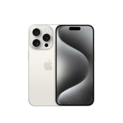 iPhone 15 Pro A17 Pro 6.1" 8GB 256GB Titanio Blanco USB-C A3102