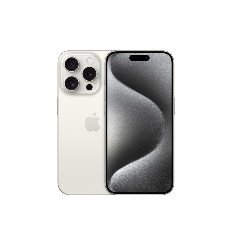 iPhone 15 Pro A17 Pro 6.1" 8GB 512GB Titanio Blanco USB-C A310