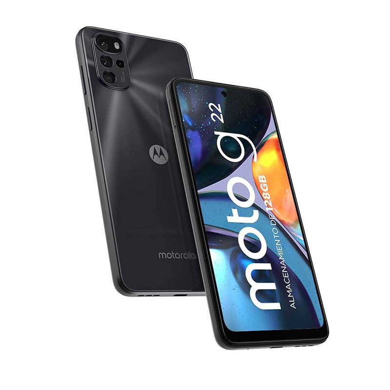 Celular Smartphone Motorola Moto G22 6.53" Negro 4GB 128GB
