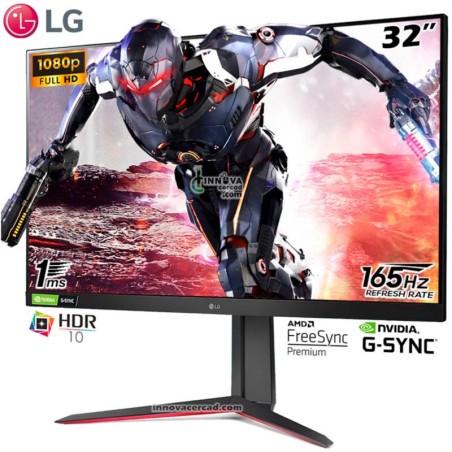 Monitor LG 31.5" Pulgadas Gamer UltraGear FHD HDMI