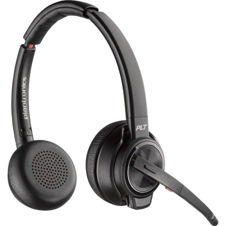 Diadema Poly Blackwire 5220 Binaural Duo Microfono Stereo USB 3.5mm