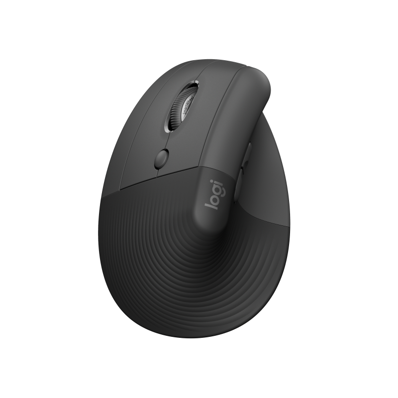 Mouse Logitech Lift Vertical Ergonomico Inalambrico USB Optico Graphito