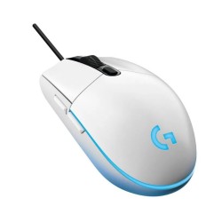 Mouse Logitech G203 Lightsync Gaming Blanco USB