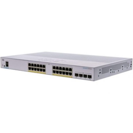 Switch Cisco CBS350 24 Puertos Gigabit Ethernet PoE 4SFP Administrable Capa 2