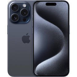 iPhone 15 Pro A17 Pro 6.1" 8GB 128GB Titanio Azul USB-C A3102