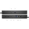 Docking Station Dell 210-AZBM WD19s USB HDMI RJ-45