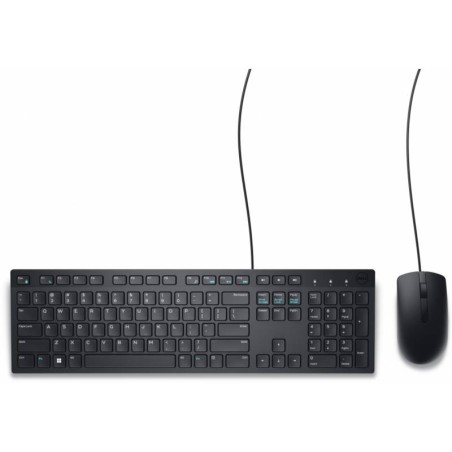 Combo Teclado Mouse Dell KM300C Alambrico USB Negro