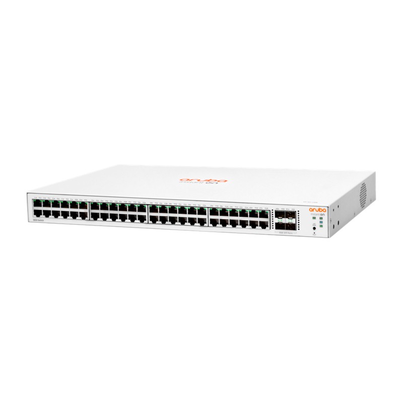 Switch HP Aruba Instant On 1830 48 Puertos Gigabit 4SFP Administrable Class2 JL814A