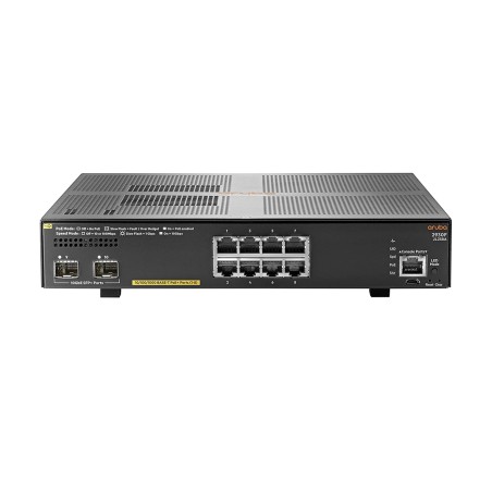 Switch HP Aruba 2930F 8 Puertos Gigabit PoE 2SFP JL258A