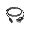 Cable Tripp Lite USB to Serial Adapter Cable (USB-A to DB-9) 1.52Mts
