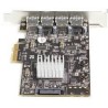 Tarejeta Startech 4-Port USB PCIe Card 3.1 Gen 2 - 2 Chips