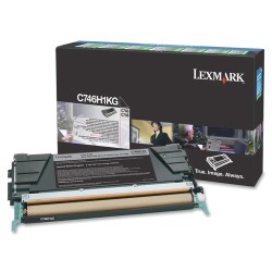 Toner Lexmark C746H1KG Negro 12.000 Paginas C746H1KG Original