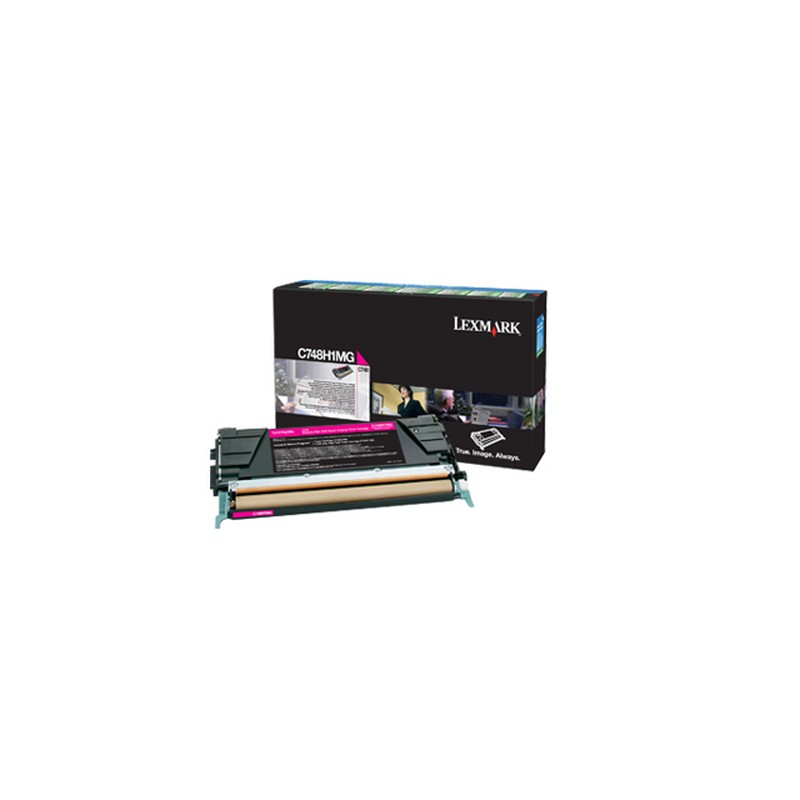 Toner Lexmark C748H1MG Magenta 10.000 Paginas C748H1MG Original