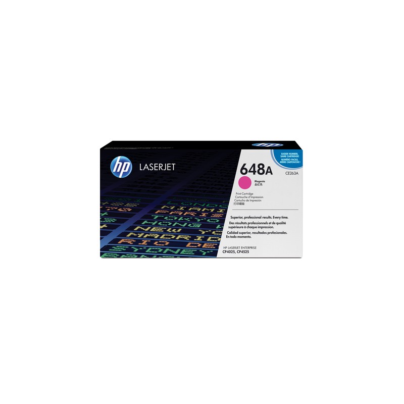 Toner HP 648A Magenta 11.000 Paginas CE263A Original
