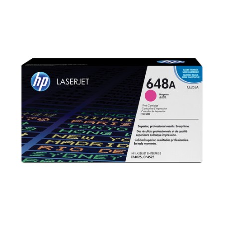 Toner HP 648A Magenta 11.000 Paginas CE263A Original