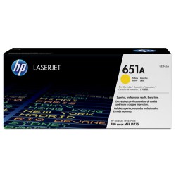 Toner HP 651A Amarillo 16.000 Paginas CE342A Original