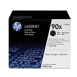 Toner HP 90X Negro 48.000 Paginas Pack x 2 CE390XD Original