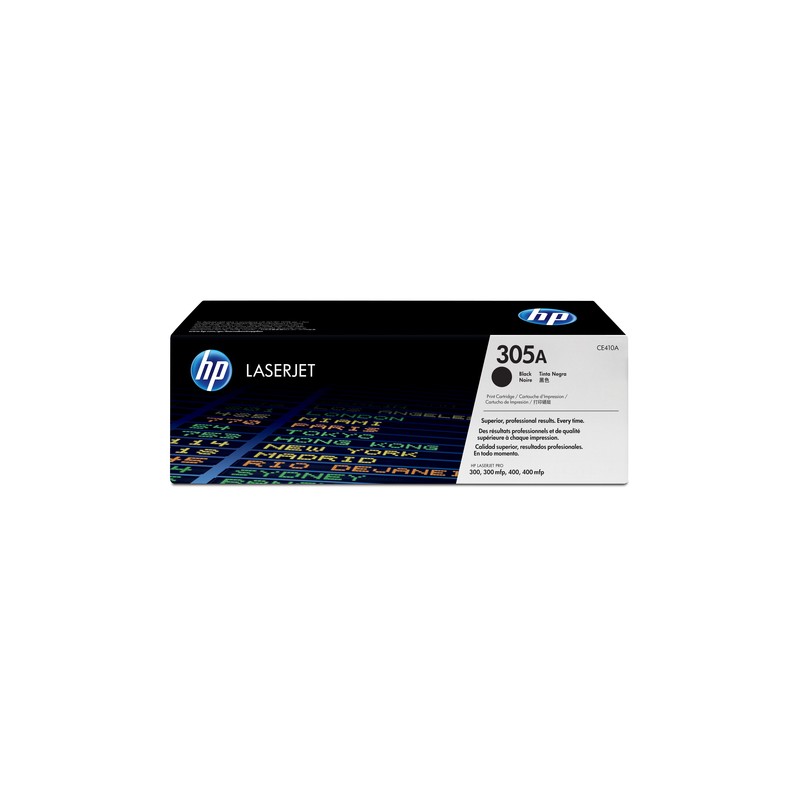 Toner HP 305A Negro 2.090 Paginas CE410A Original