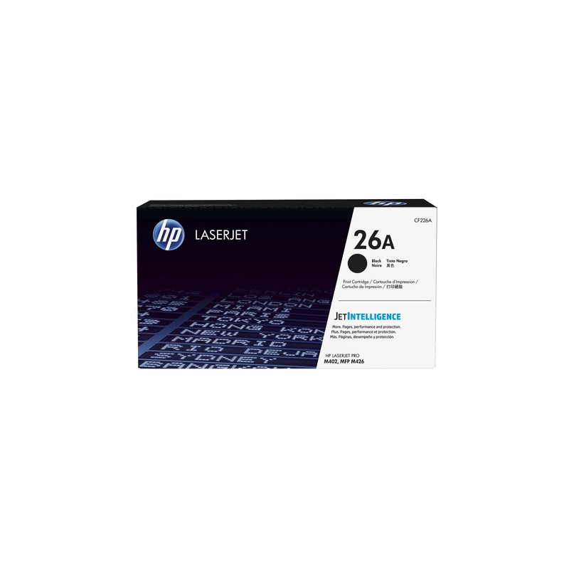 Toner HP 26A Negro 3.100 Paginas CF226A Original
