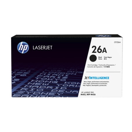 Toner HP 26A Negro 3.100 Paginas CF226A Original