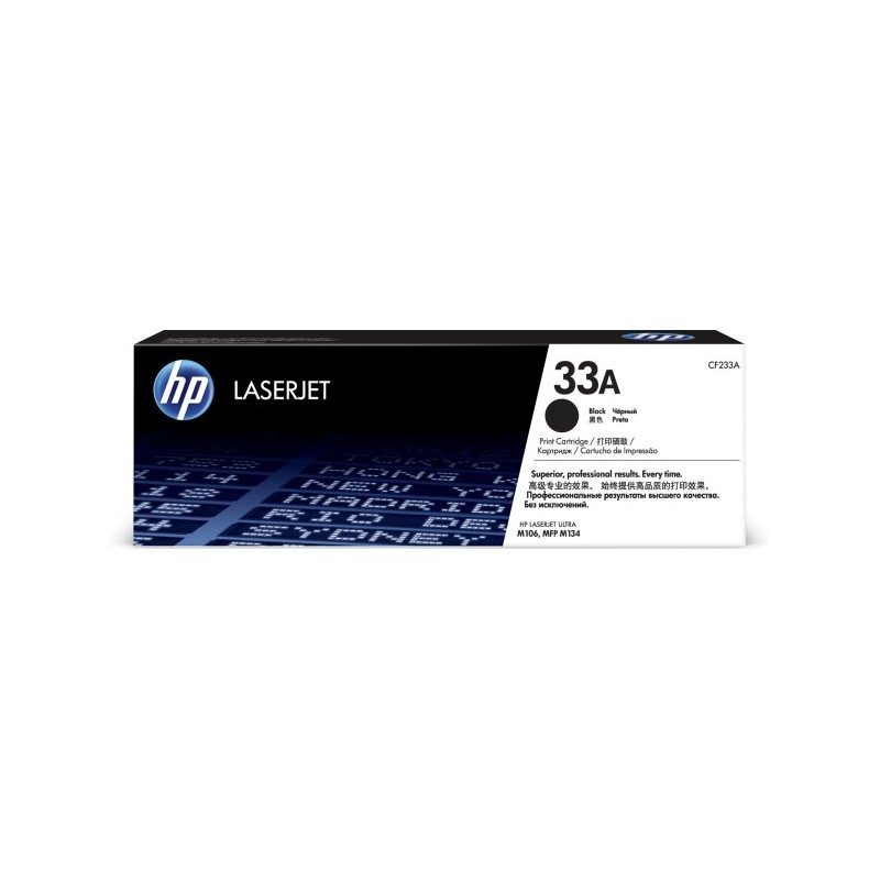 Toner HP 33A Negro 2.300 Paginas CF233A Original