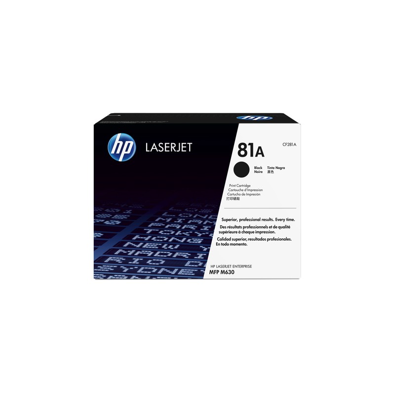 Toner HP 81A Negro 10.500 Paginas CF281A Original