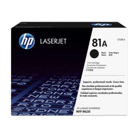 Toner HP 81A Negro 10.500 Paginas CF281A Original