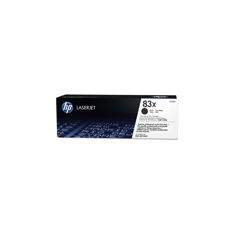 Toner HP 83X Negro 2.200 Paginas CF283X Original
