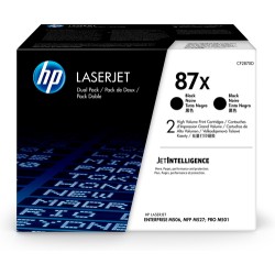 Toner HP 87XD Negro 36.000 Paginas CF287XD Pack x 2 Original