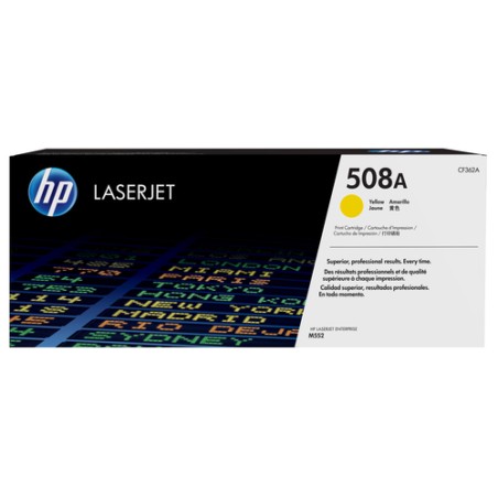 Toner HP 508A Amarillo 5.000 Paginas CF362A Original