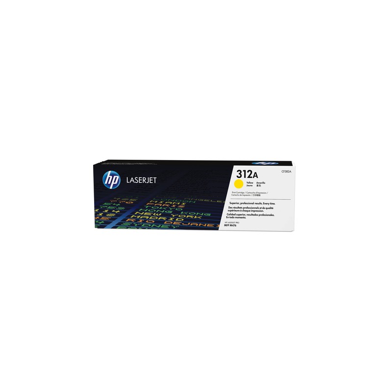 Toner HP 312A Amarillo 2.700 Paginas CF382A Original