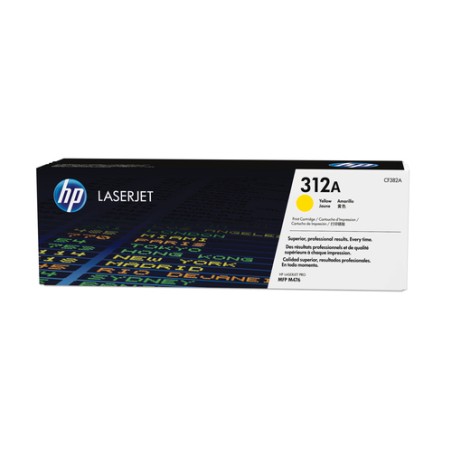 Toner HP 312A Amarillo 2.700 Paginas CF382A Original