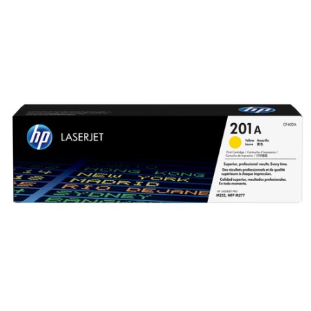 Toner HP 201A Amarillo 1.400 Paginas CF402A Original