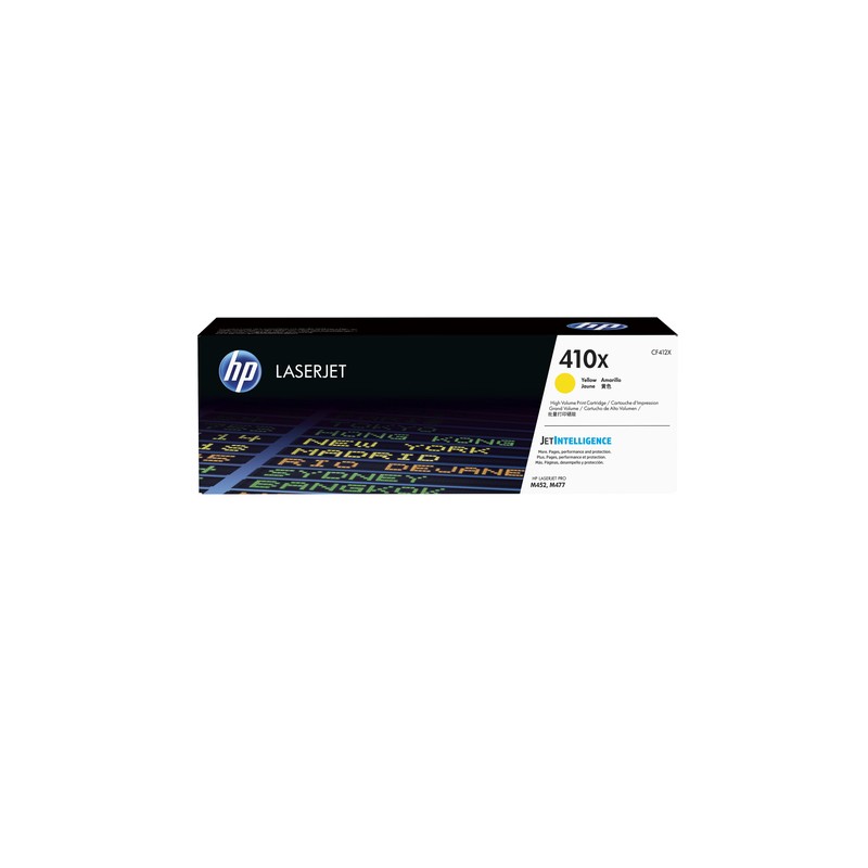 Toner HP 410X Amarillo 5.000 Paginas CF412X Original
