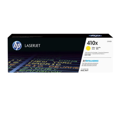 Toner HP 410X Amarillo 5.000 Paginas CF412X Original