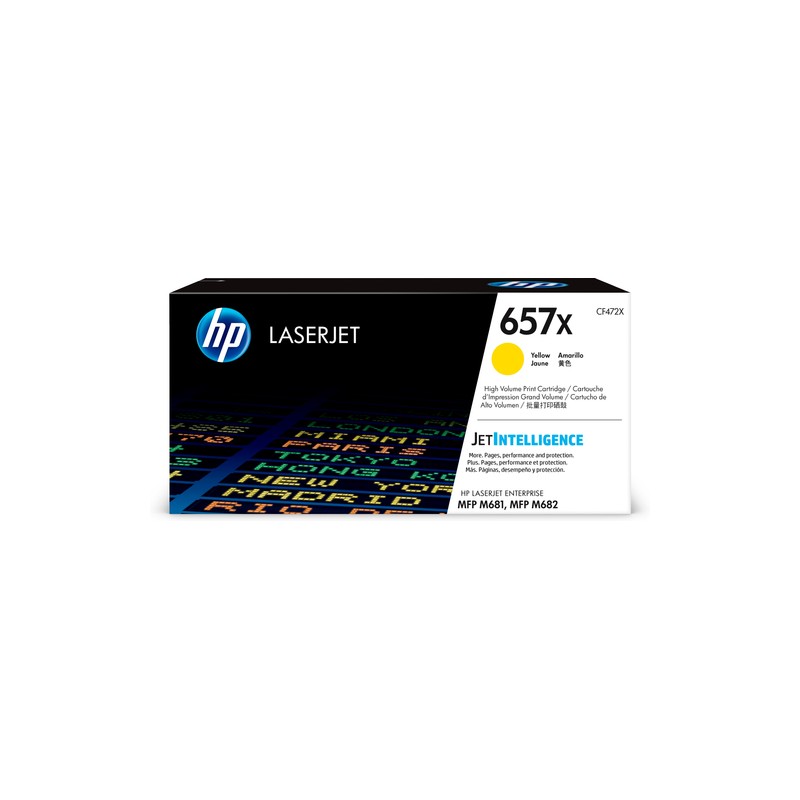 Toner HP 657X Amarillo 23.000 Paginas CF472X Original