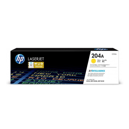 Toner HP 204A Amarillo 900 Paginas CF512A Original