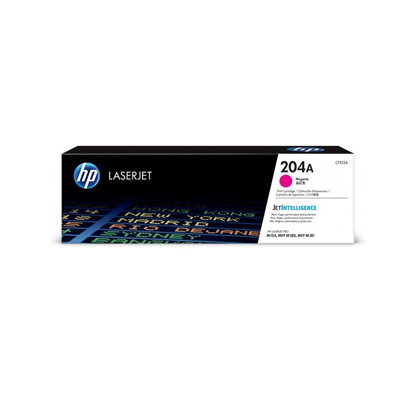 Toner HP 204A Magenta 900 Paginas CF513A Original