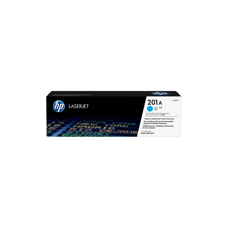 Toner HP 201A Cyan 1.400 Paginas CF401A Original