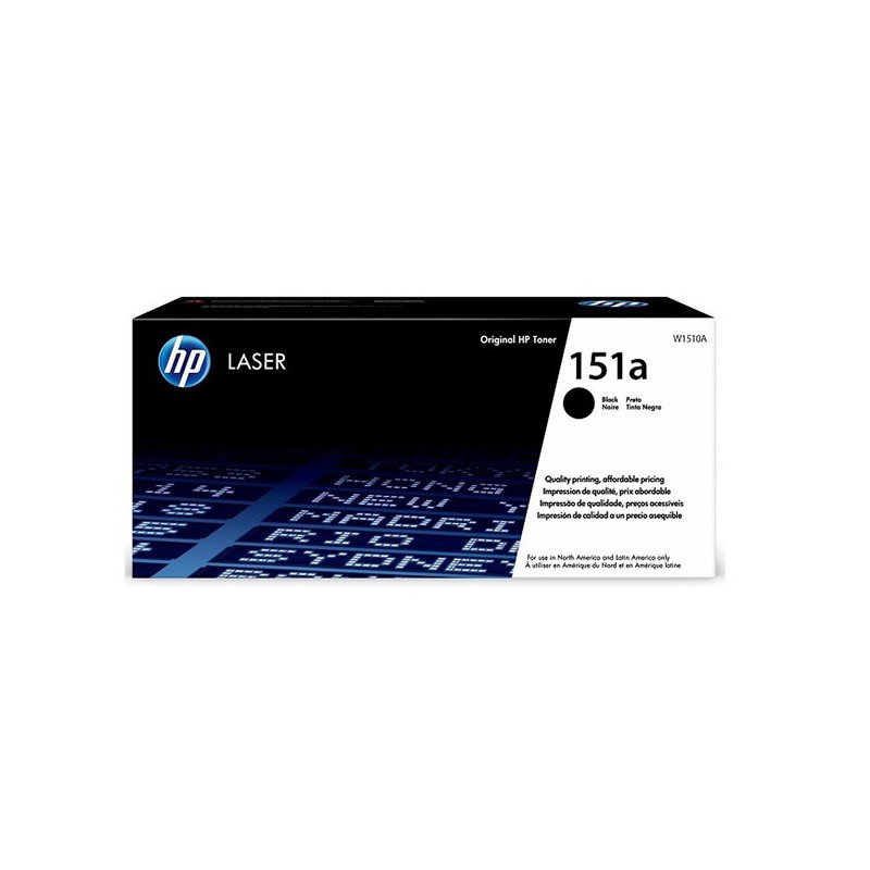 Toner HP 151A Negro 3.050 Paginas W1510A Original
