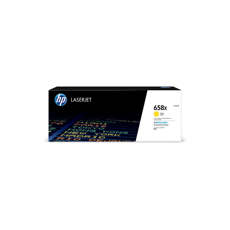 Toner HP 658X Amarillo 28.000 Paginas W2002X Original