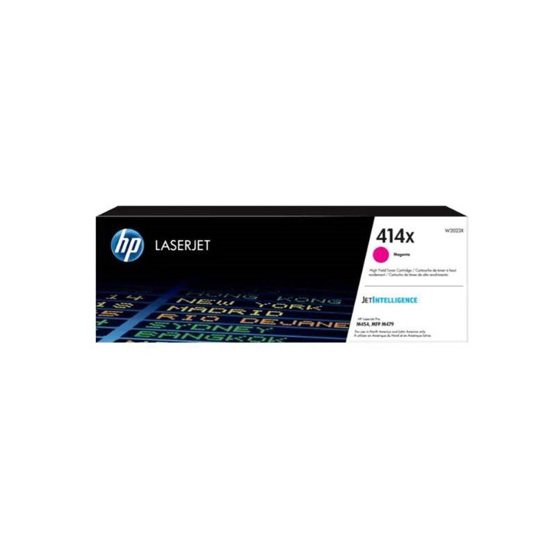 Toner HP 414X Magenta 6.000 Paginas W2023X Original