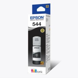 Botella De Tinta Epson 544 BK Negro T544120 65ml L3110 L3150 L1110 L5190