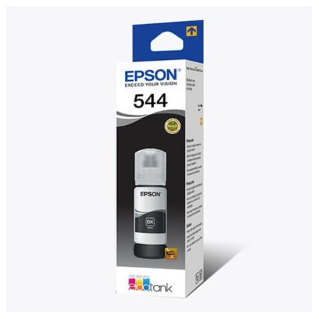 Botella De Tinta Epson 544 BK Negro T544120 65ml L3110 L3150 L1110 L5190