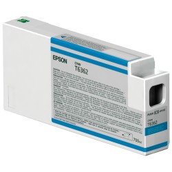 Cartucho De Tinta Epson T6362 Cyan 700ml UltraChrome HDR Plotter Stylus Pro 9700
