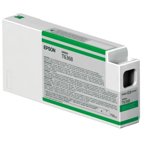 Cartucho De Tinta Epson T636B Green 700ml UltraChrome HDR Plotter Stylus Pro 9700