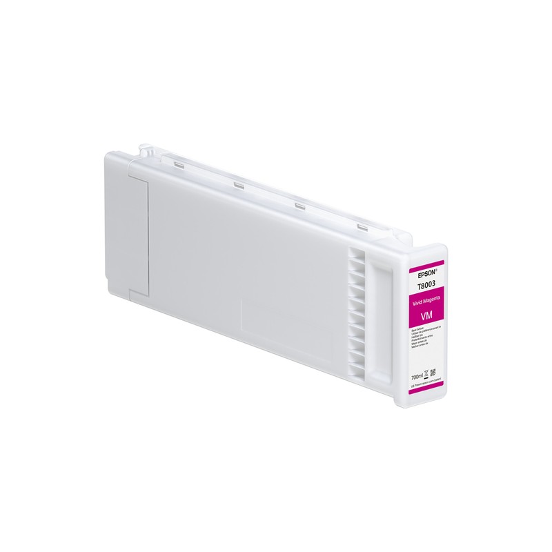 Cartucho De Tinta Epson T8003 Vivid Magenta 700ml UltraChrome PRO SureColor P10000 P20000