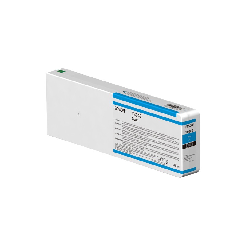 Cartucho De Tinta Epson T8042 Cyan 700ml UltraChrome HDX/HD P6000 P8000 P7000 P9000